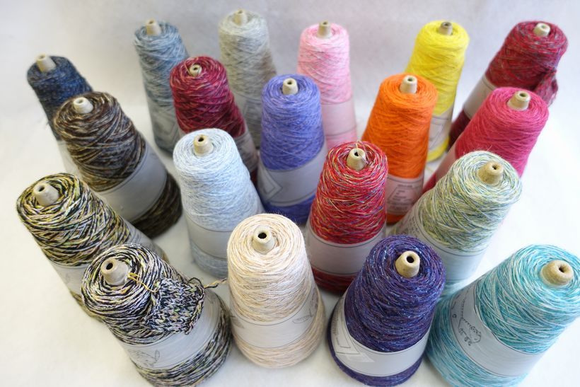 ITORICOT Sale №14 靴下工場の余った糸で作ったソックヤーン wool 