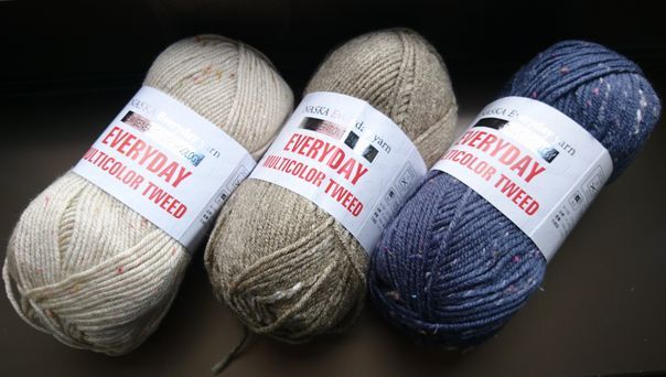 エブリデイ マルチカラーツイード 入荷しました！: 毛糸まつりの
