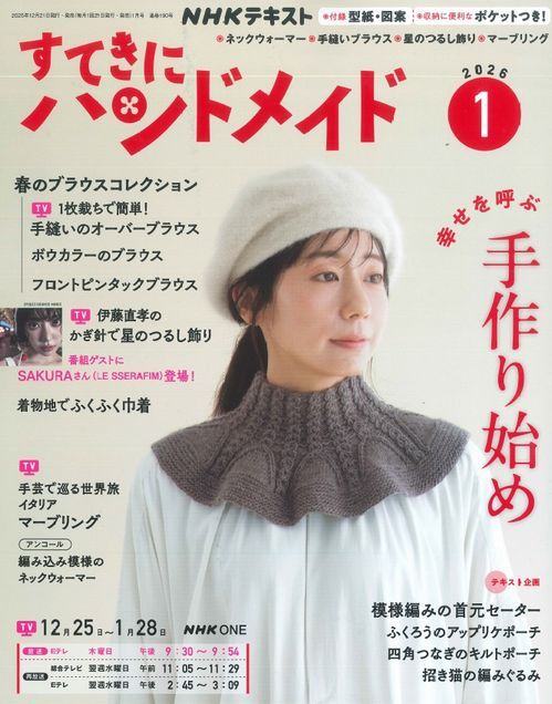 すてきにハンドメイド1月号 入荷しました♪: 毛糸まつりのジオログ