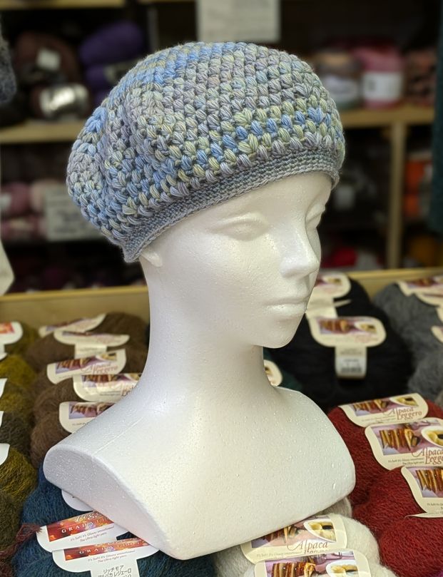 パーセントバリエーションのベレー帽: 毛糸まつりのジオログ